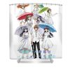 retro rascal does not dream of bunny girl senpai anime gifts for fans douxie grimo transparent - Anime Shower Curtain Shop