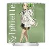 sylphiette mushoku tensei shane jr - Anime Shower Curtain Shop