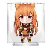 vintage raphtalia the rising of the shield hero anime gifts manga lotus leafal transparent - Anime Shower Curtain Shop