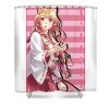 vintage raphtalia the rising of the shield hero anime japanese manga for fans lotus leafal transparent - Anime Shower Curtain Shop