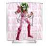 vintage saint seiya andromeda anime gifts idea lotus leafal transparent - Anime Shower Curtain Shop