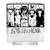 vintage the quintessential quintuplets anime manga for fans mizorey tee transparent - Anime Shower Curtain Shop